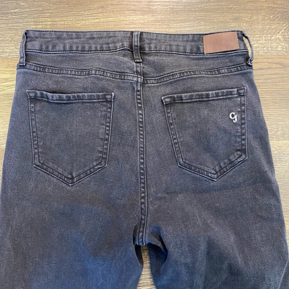 Carly Jean Los Angeles Jeans Women’s 9 Black Miller High Waist Stretch Skinny - Picture 10 of 16